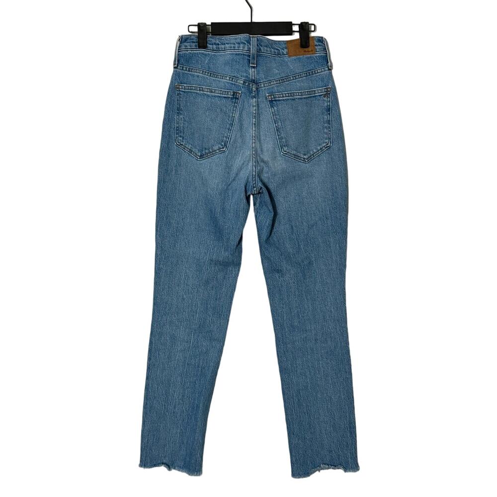 Madewell The Perfect Vintage‎ Jean in Bainton Wash: Raw-Hem Edition Size 27 - Picture 5 of 11